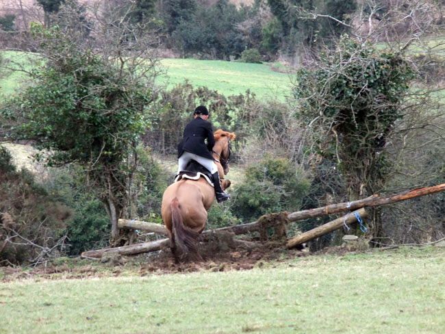 Brian in full flight!